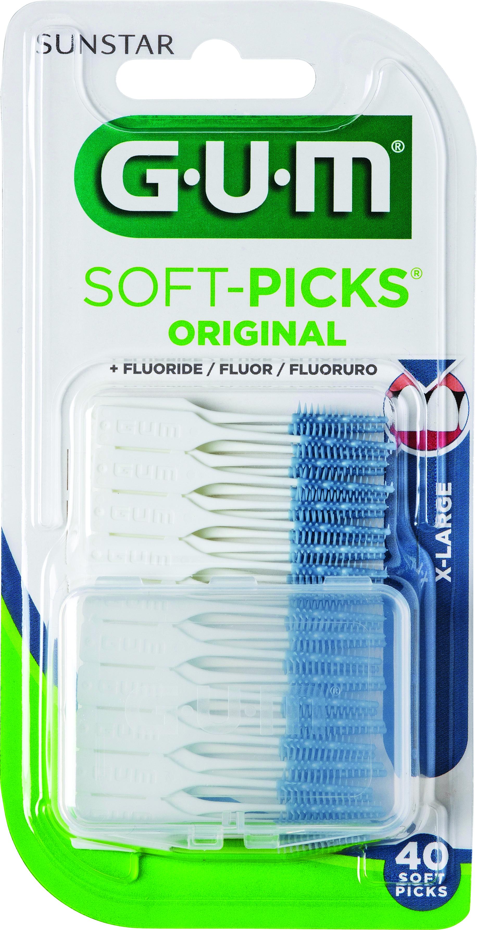 GUM SOFT PICKS ORIGINAL XL 636