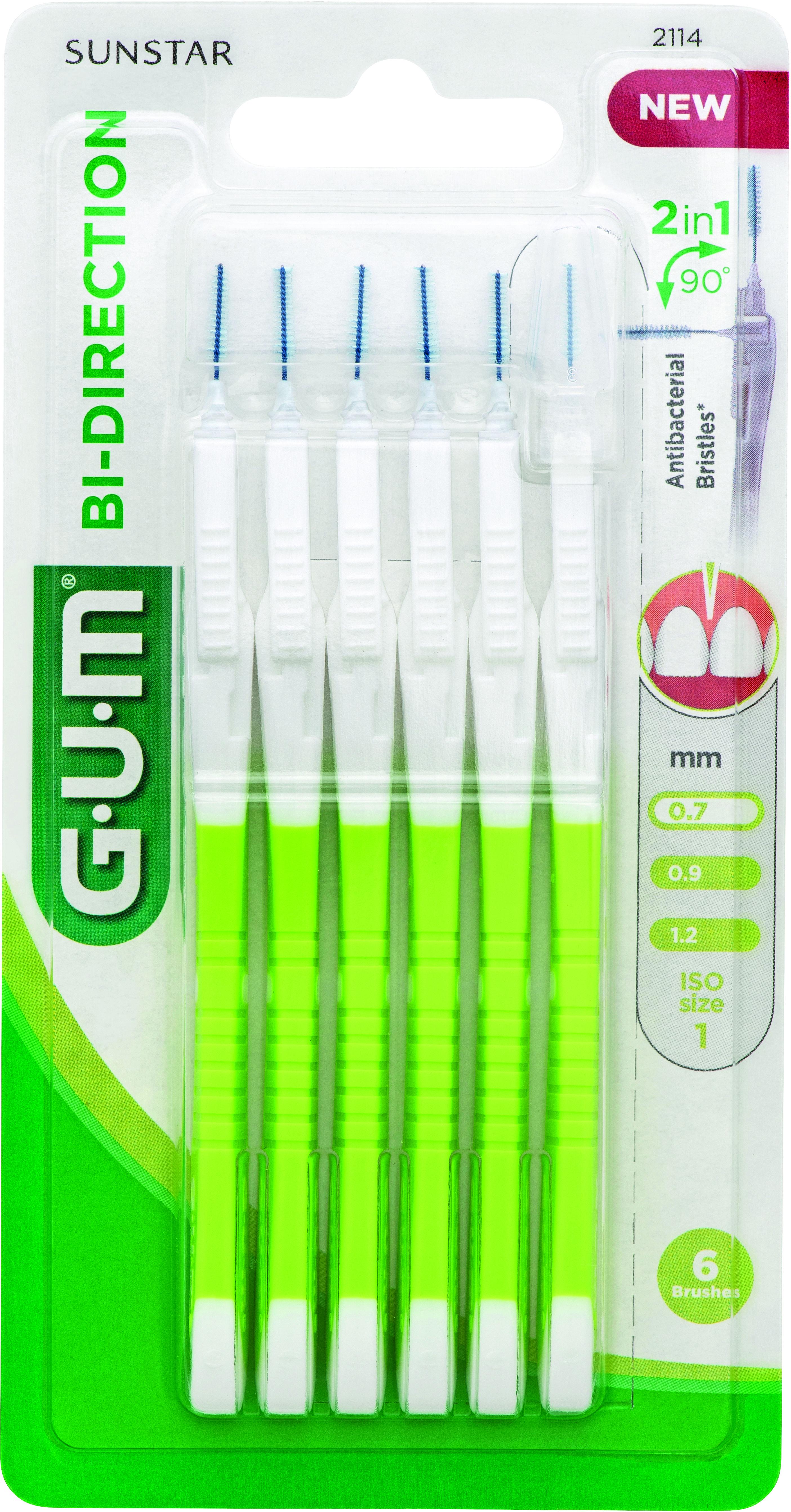 GUM RAGERS BI-DIRECTION GROEN 0,7MM 2114