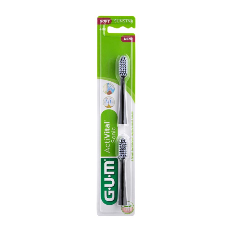 GUM ACTIVITAL SONIC OPZETBORSTEL ZWART