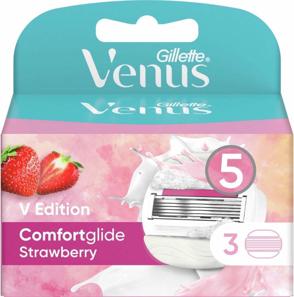 GILLETTE WOMAN VENUS COMFORTGLIDE STRAWBERRY MESJES