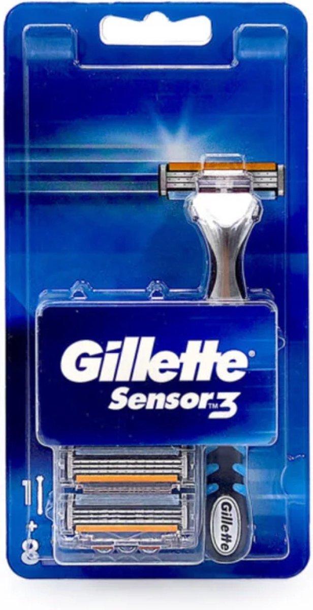 GILLETTE SENSOR EXCEL HOUDER INCL 8 MESJES