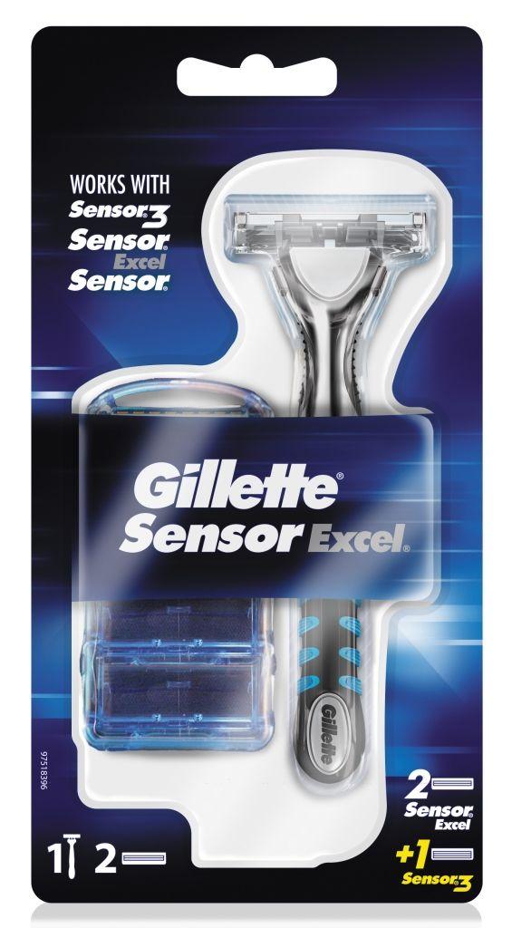 GILLETTE SENSOR3 EXCEL HOUDER INCL 3 MESJES