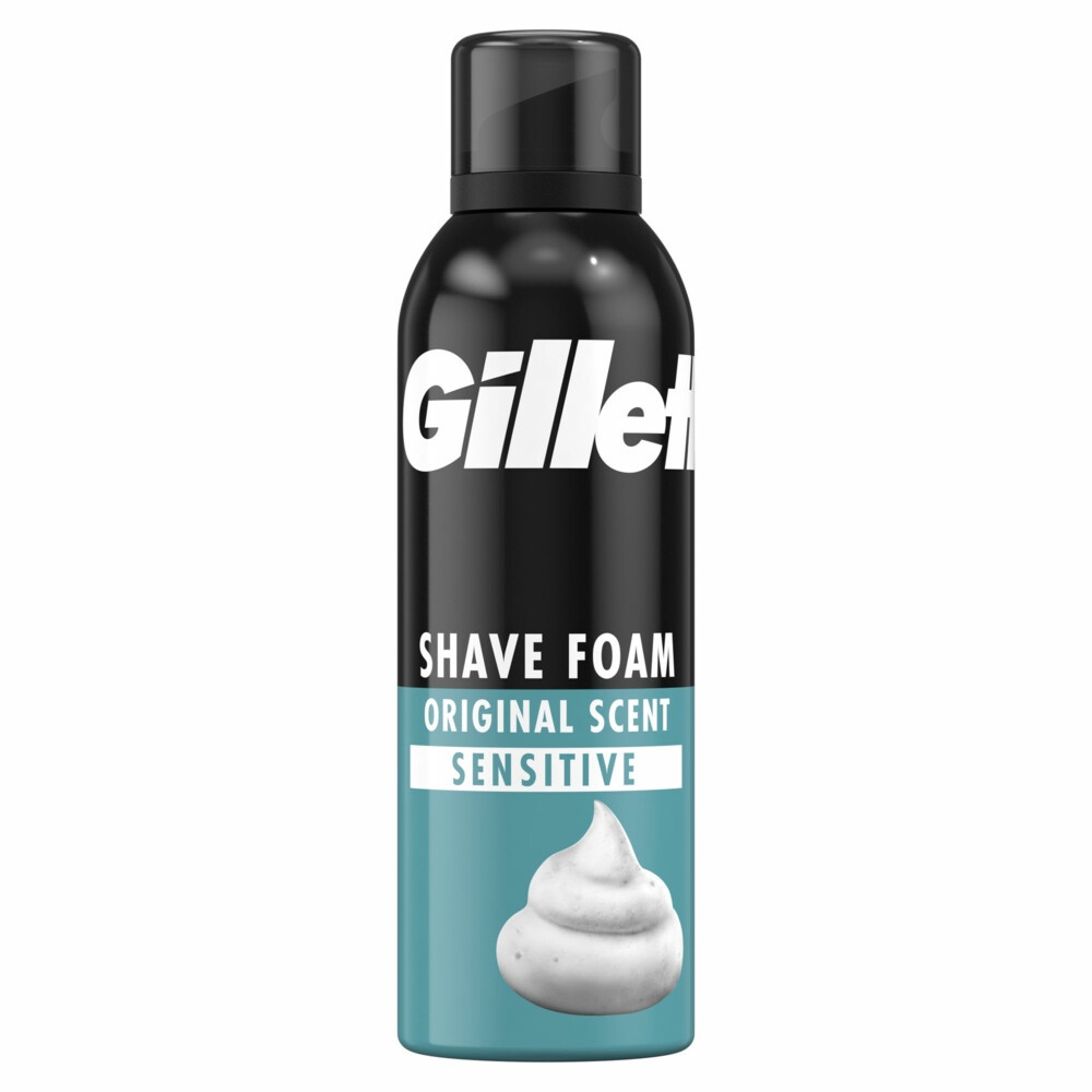 GILLETTE SCHEERSCHUIM GEVOELIG HUID
