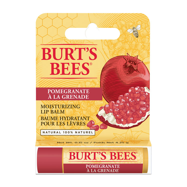 BURT-S BEES LIP BALM POMEGRANATE BLISTER