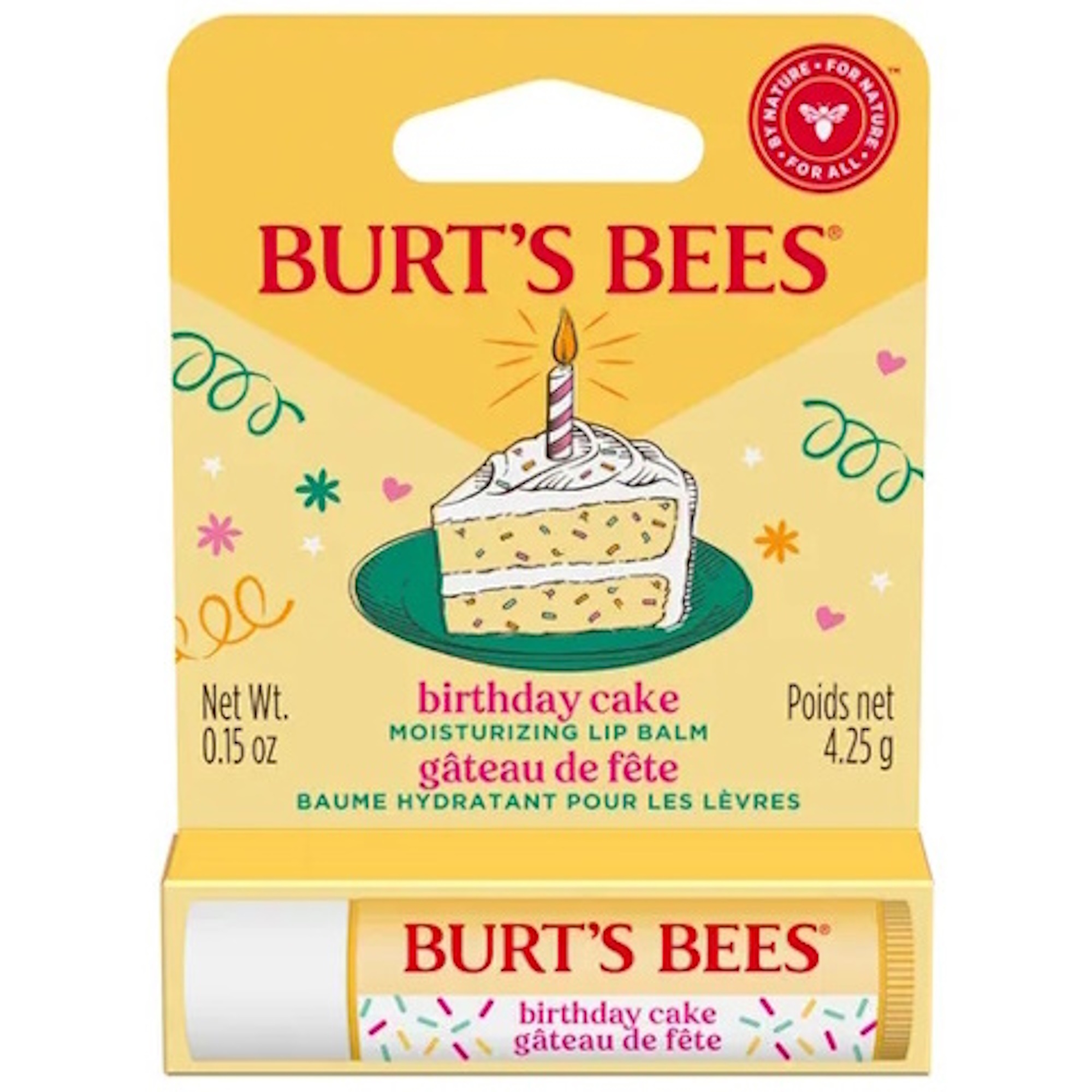 BURT-S BEES LIP BALM BIRTHDAY CAKE BLISTER