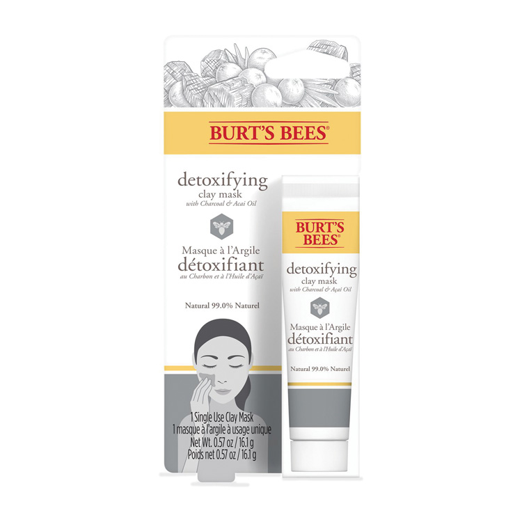 BURT-S BEES MASK DETOXIFYING CLAY SINGLE USE