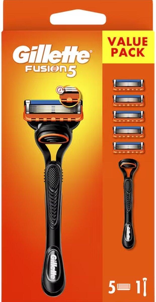 GILLETTE FUSION-5 MANUAL APPARAAT   5 MESJE