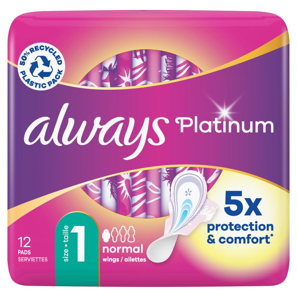ALWAYS MAANDVERBAND PLATINUM NORMAL (MT 1)