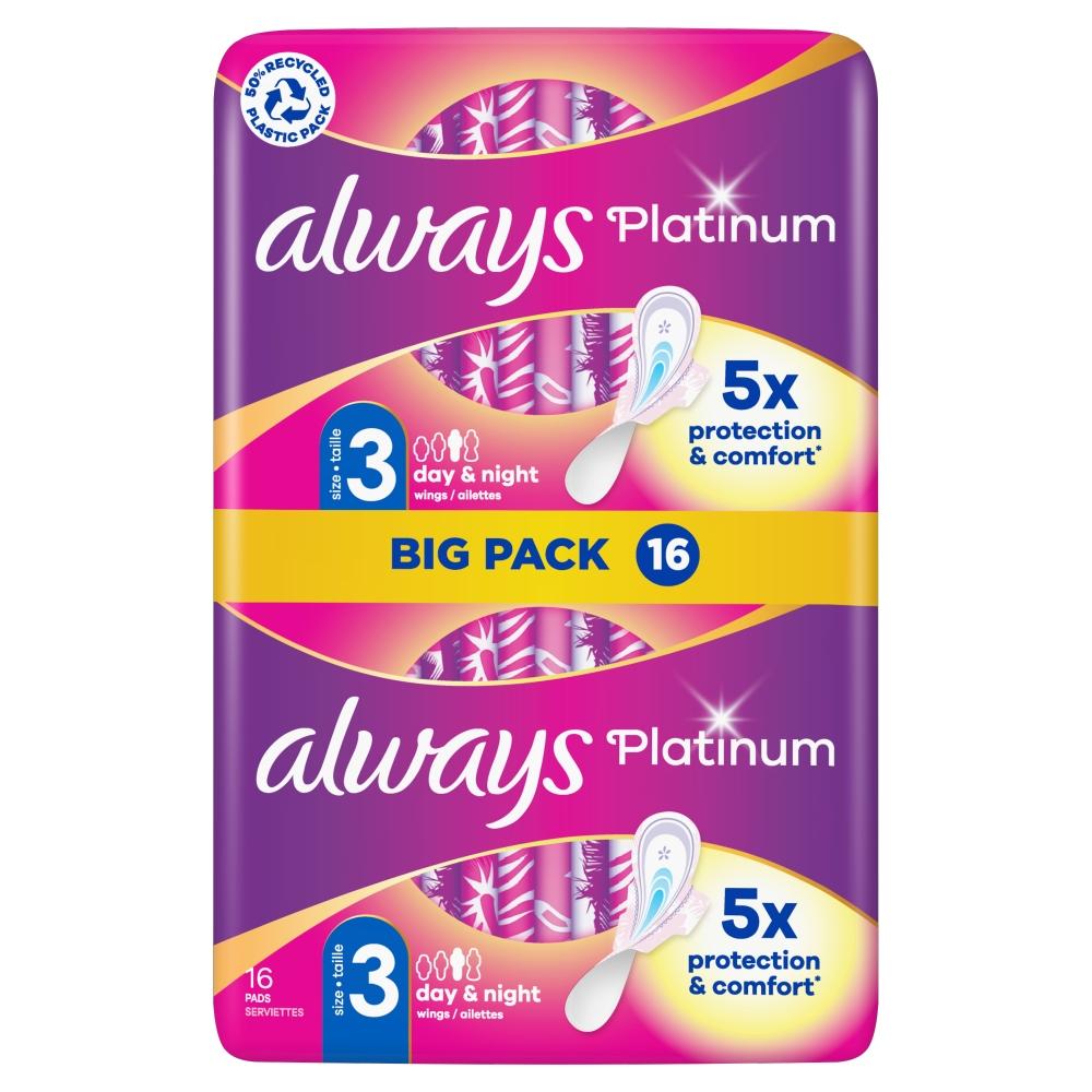 ALWAYS MAANDVERBAND PLATINUM DAY   NIGHT(MT 3)