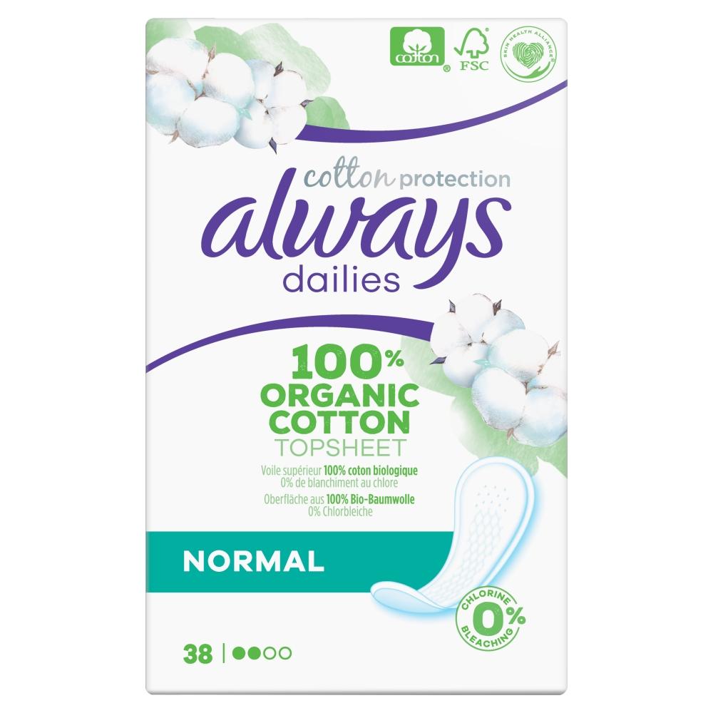 ALWAYS INLEGKRUISJES DAILY COTTON PROTECTION NORMAAL