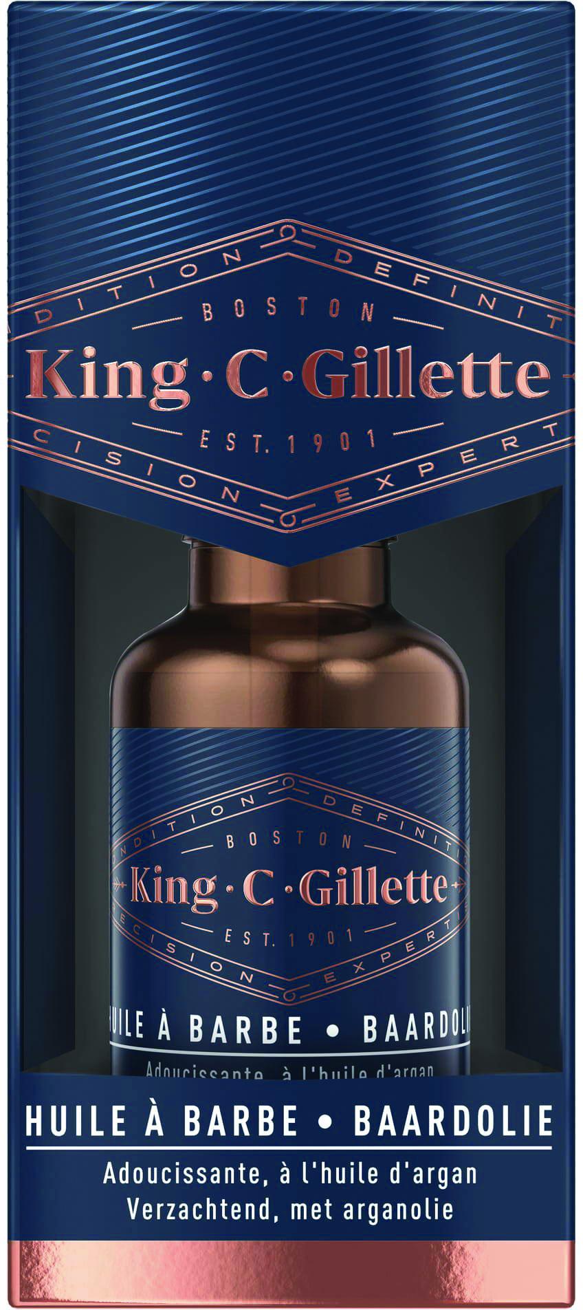 KING C GILLETTE BEARD OIL