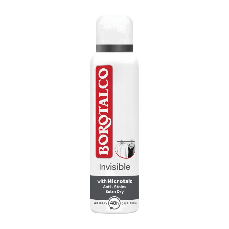 BOROTALCO DEOSPRAY INVISIBLE