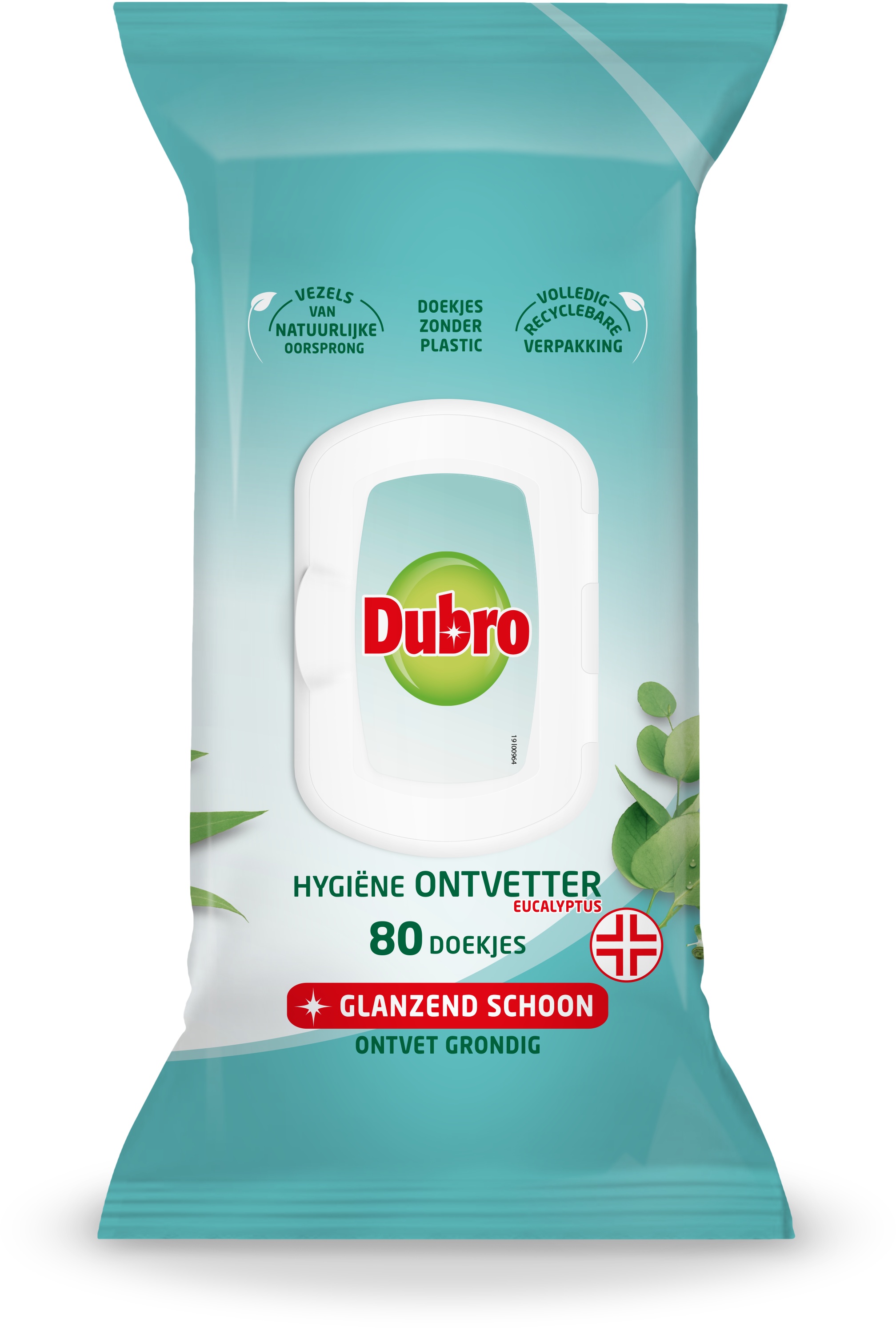 DUBRO DOEKJES HYGIENE ONTVETTER EUCALYPTUS