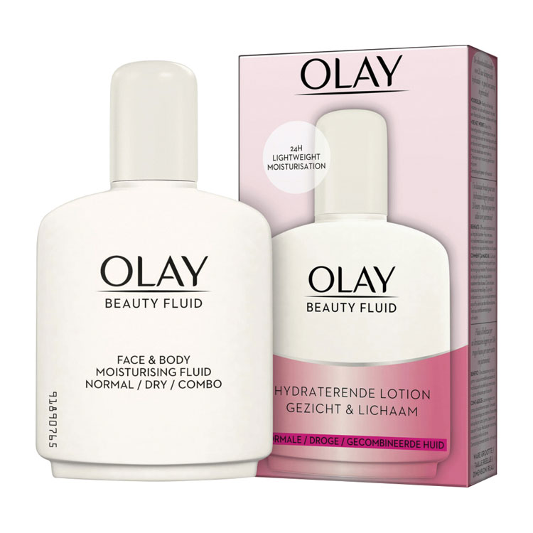 OLAY ESSENTIALS BEAUTY FLUID NORM./DROGE/GECOM. HUID DAGELIJKSE LOTION