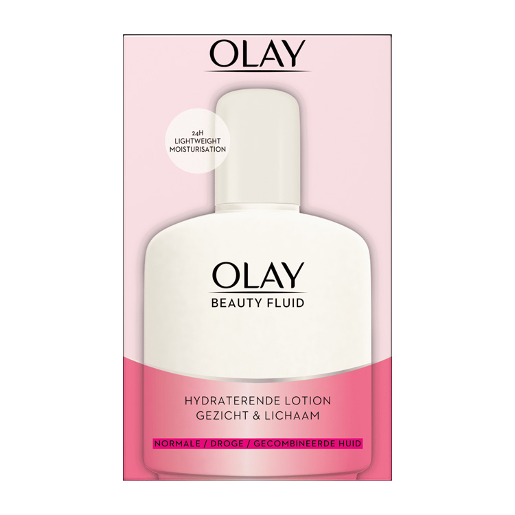 OLAY ESSENTIALS BEAUTY FLUID NORM./DROGE/GECOM. HUID DAGELIJKSE LOTION