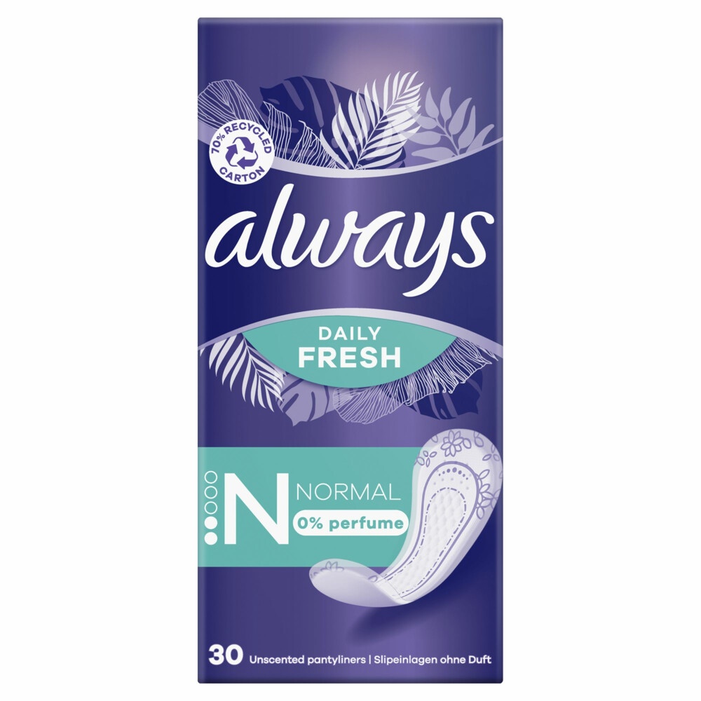 ALWAYS INLEGKRUISJES DAILY FRESH   PROTECT NORMAL