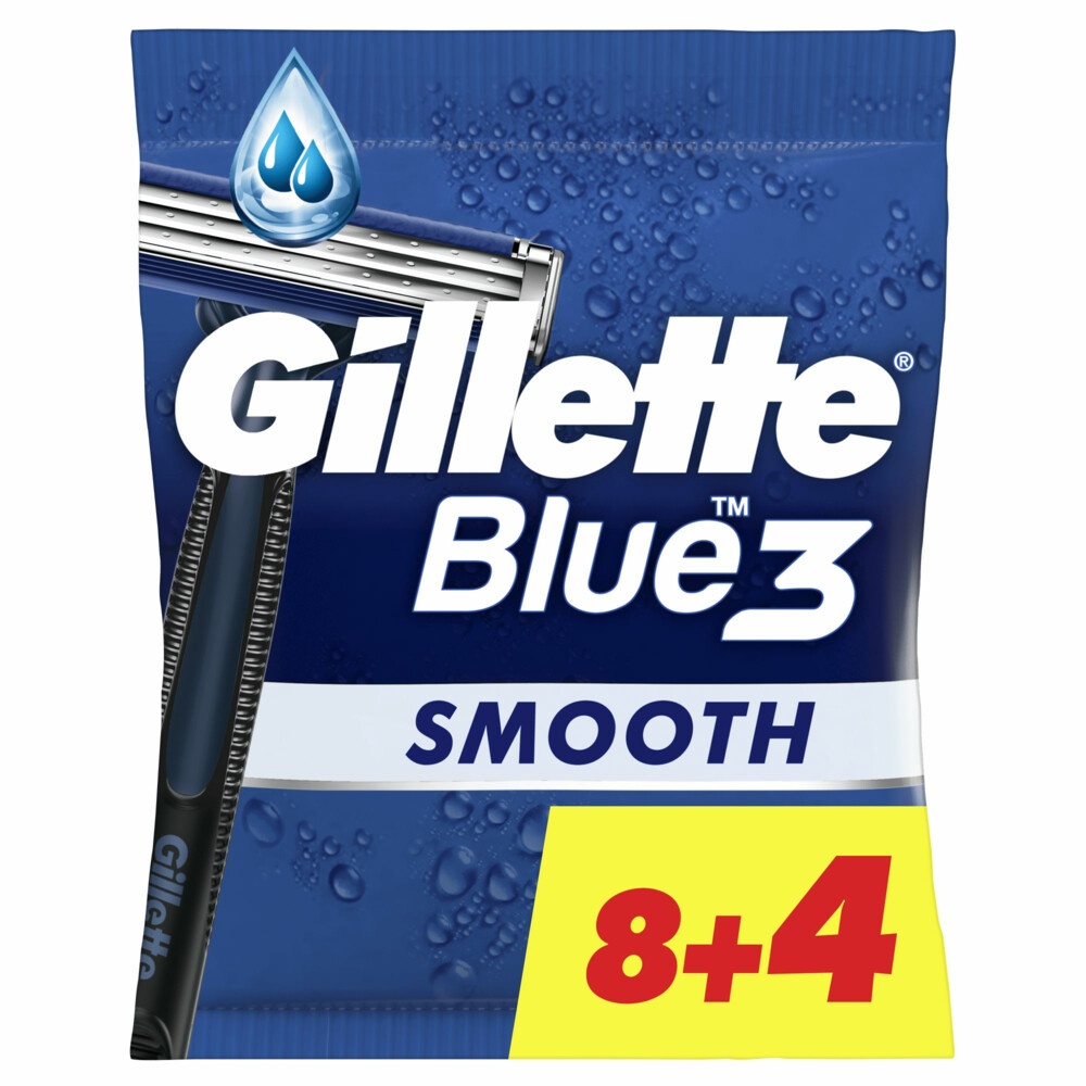 GILLETTE BLUE 3 WEGWERPMESJES SMOOTH