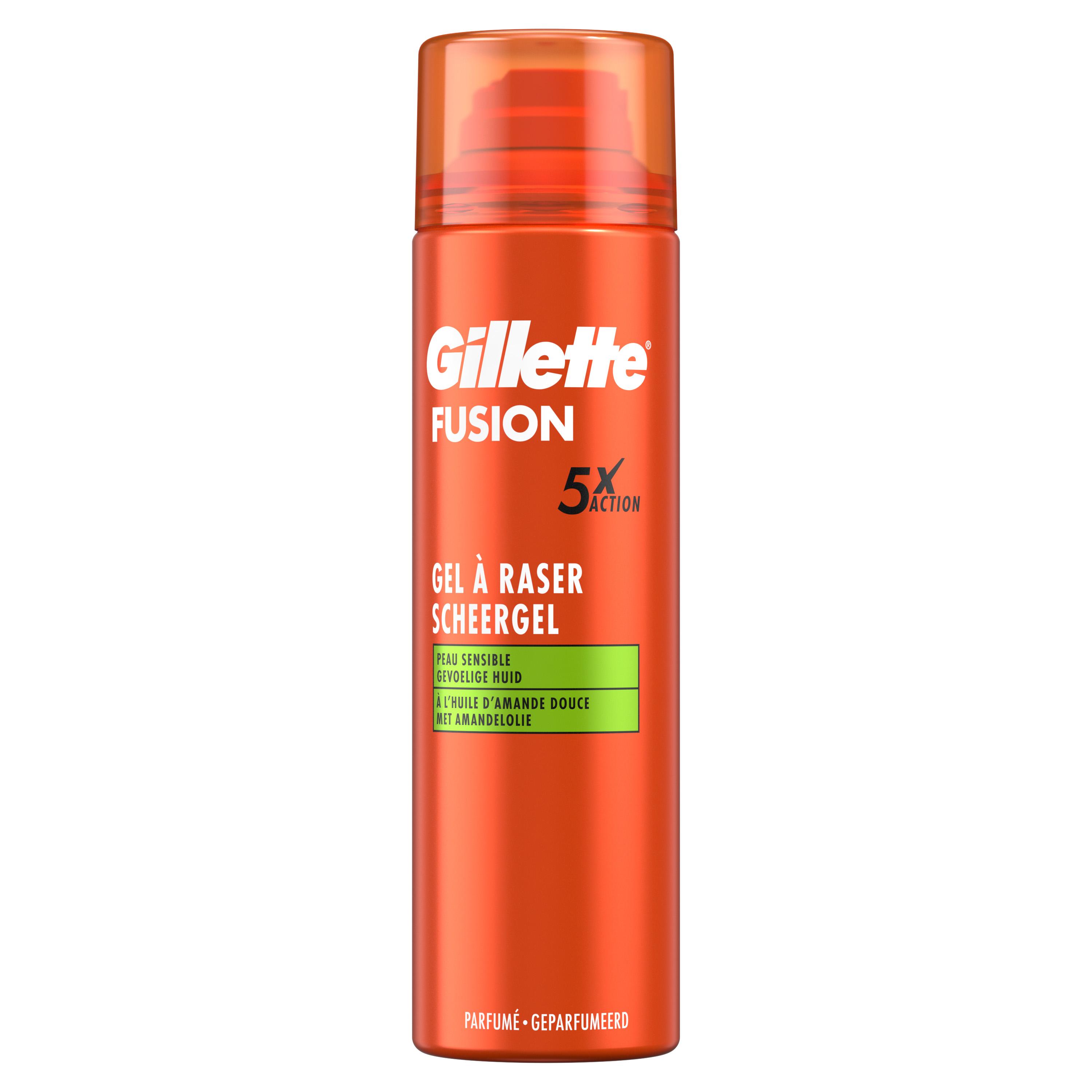GILLETTE FUSION HYDRA SCHEERGEL GEVOELIGE HUID