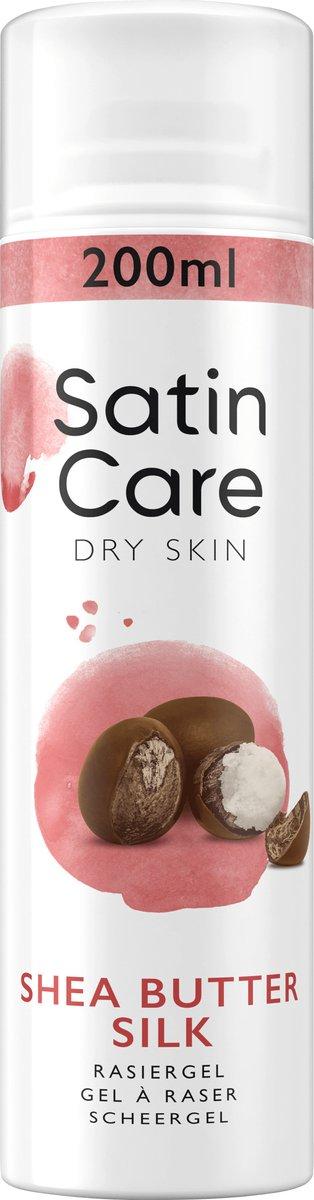 GILLETTE WOMAN SCHEERGEL SATIN CARE DRY SKIN