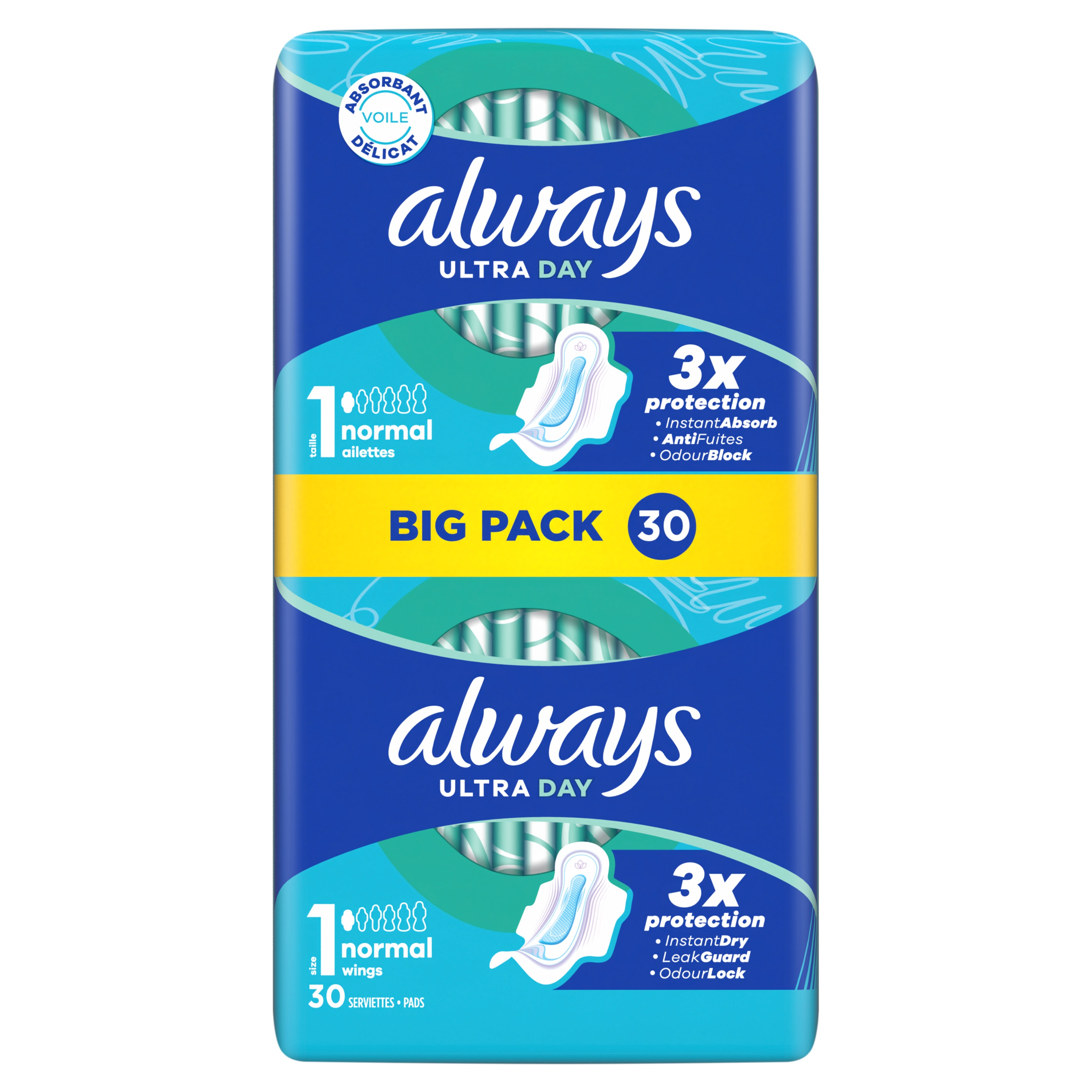 ALWAYS MAANDVERBAND ULTRA DAY NORMAL   VLEUGELS