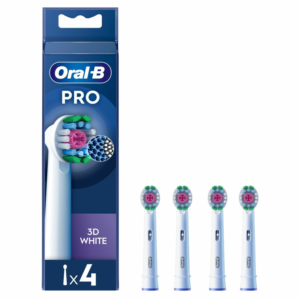 ORAL-B ELEKTRISCHE TANDENBORSTEL REFILL 3D WHITE