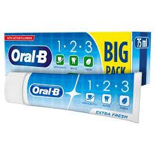 ORAL-B TANDPASTA 123 EXTRA FRESH