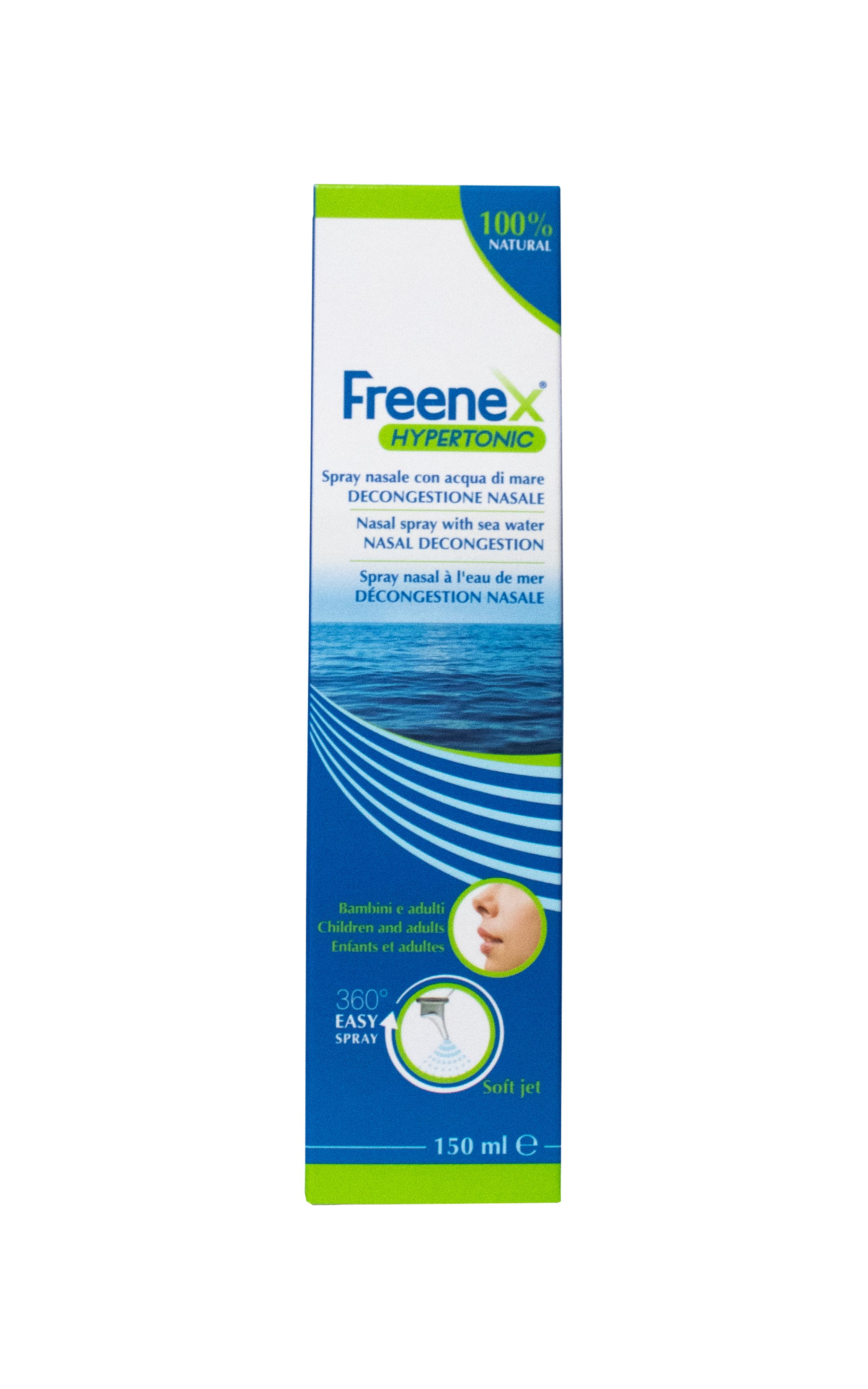 FREENEX SEAWATER HYPERTONIC NASAL SPRAY