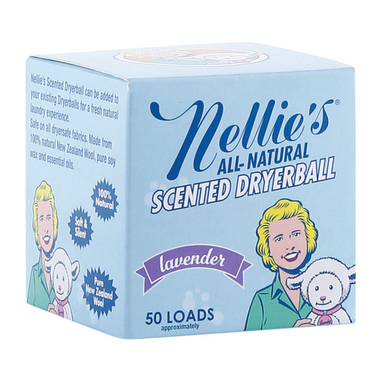 NELLIE'S DRYERBALL SCENTED LAVENDER