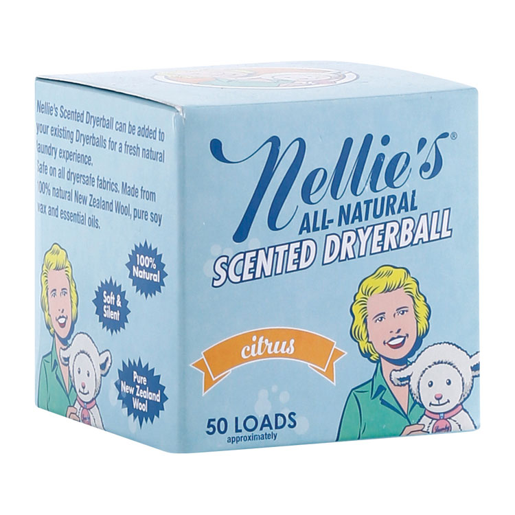 NELLIE'S DRYERBALL SCENTED CITRUS