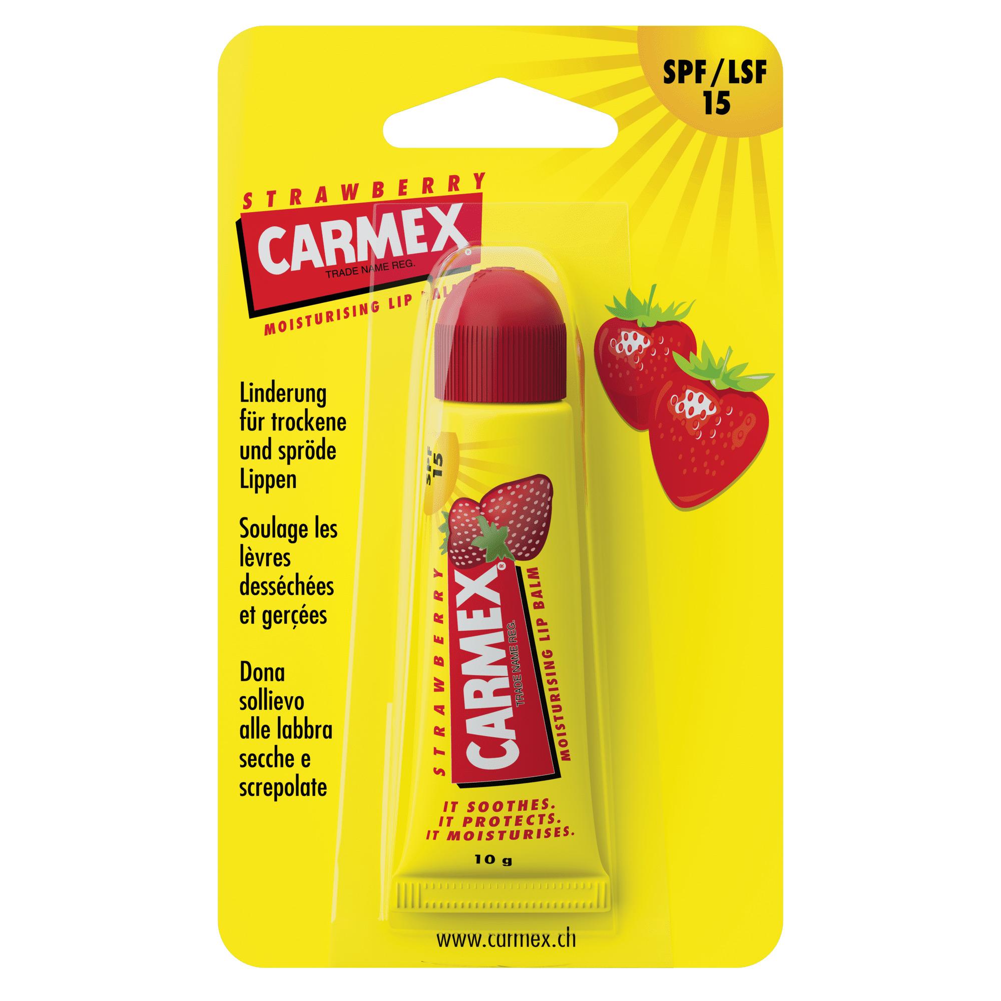 CARMEX LIPBALM STRAWBERRY TUBE