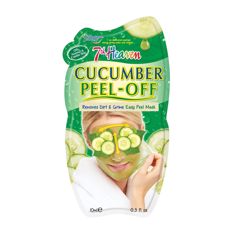 MONTAGNE 7th HEAVEN FACE MASK CUCUMBER PEEL OFF