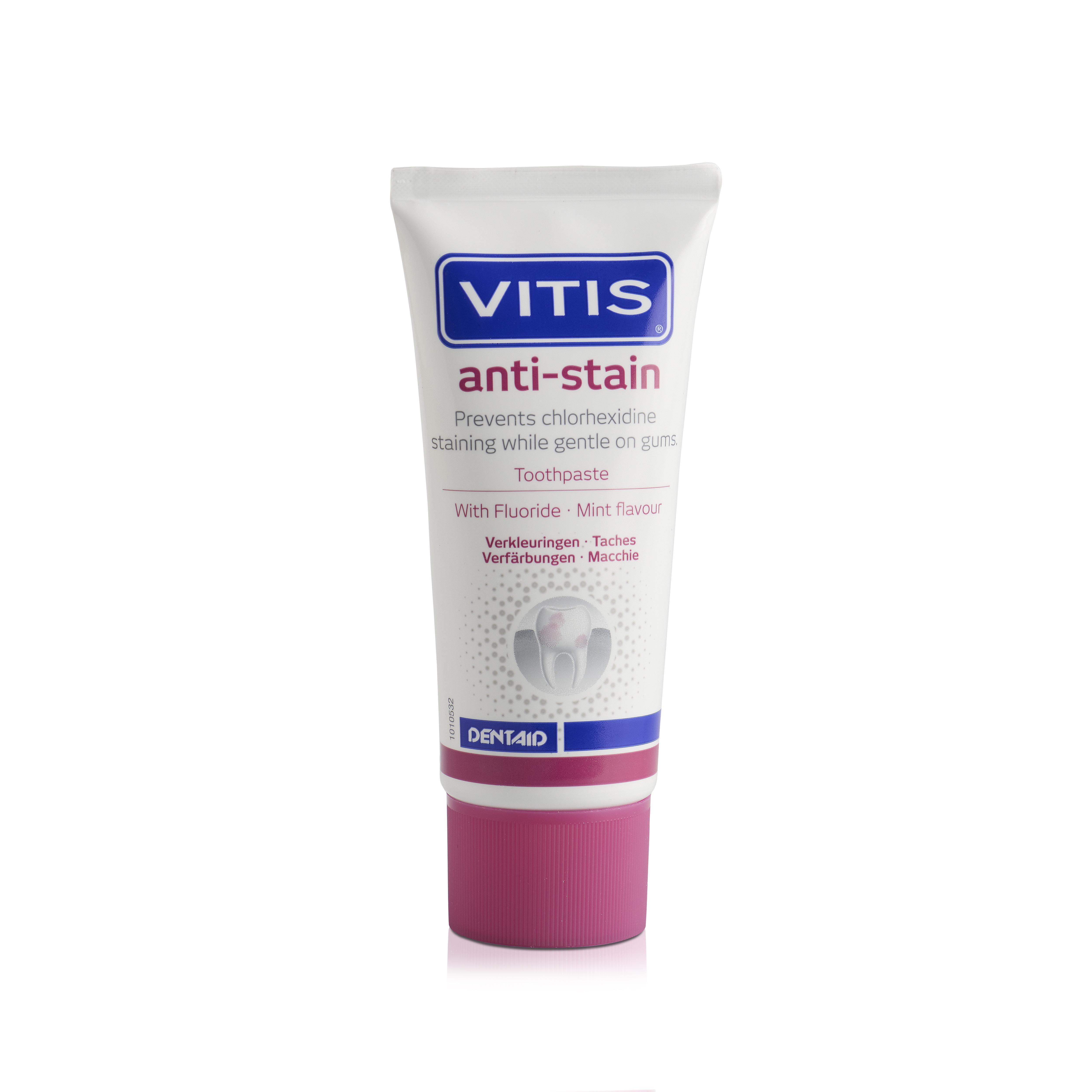 VITIS TANDPASTA ANTI-STAIN