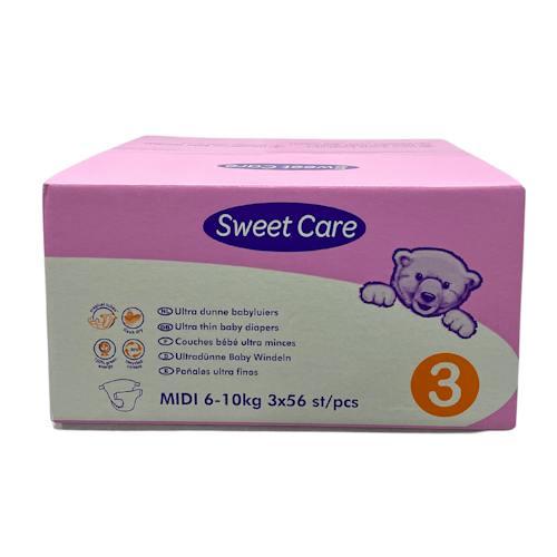 SWEET CARE LUIERS 3 MIDI 6-10 KG