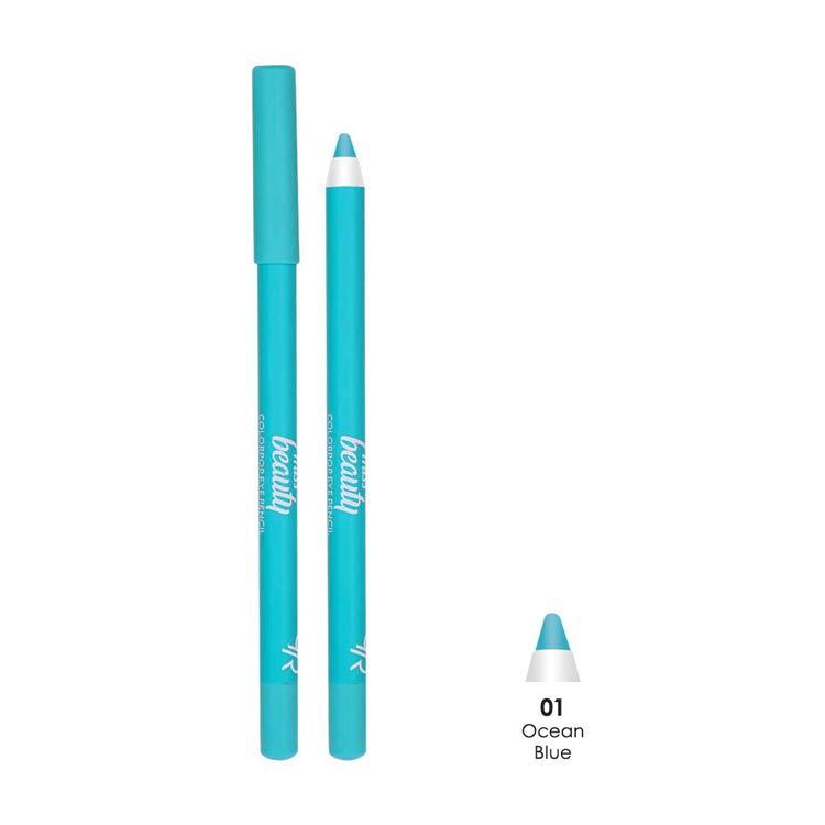 GOLDEN ROSE MISS BEAUTY EYE PENCIL 01 OCEAN BLUE