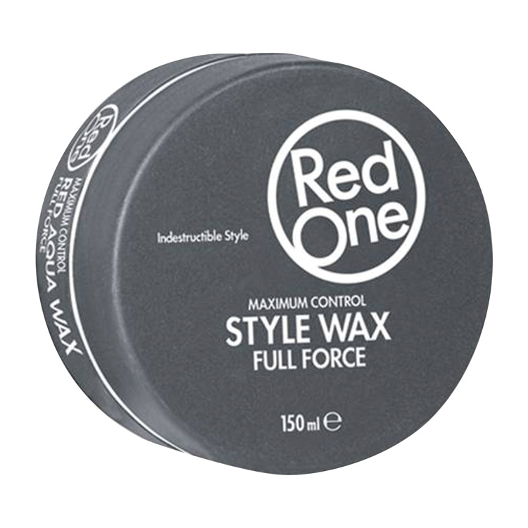 RED ONE HAIR GEL WAX GREY AQUA