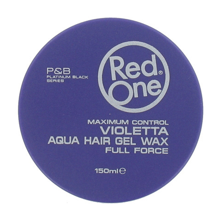 RED ONE HAIR GEL WAX VIOLETTA AQUA