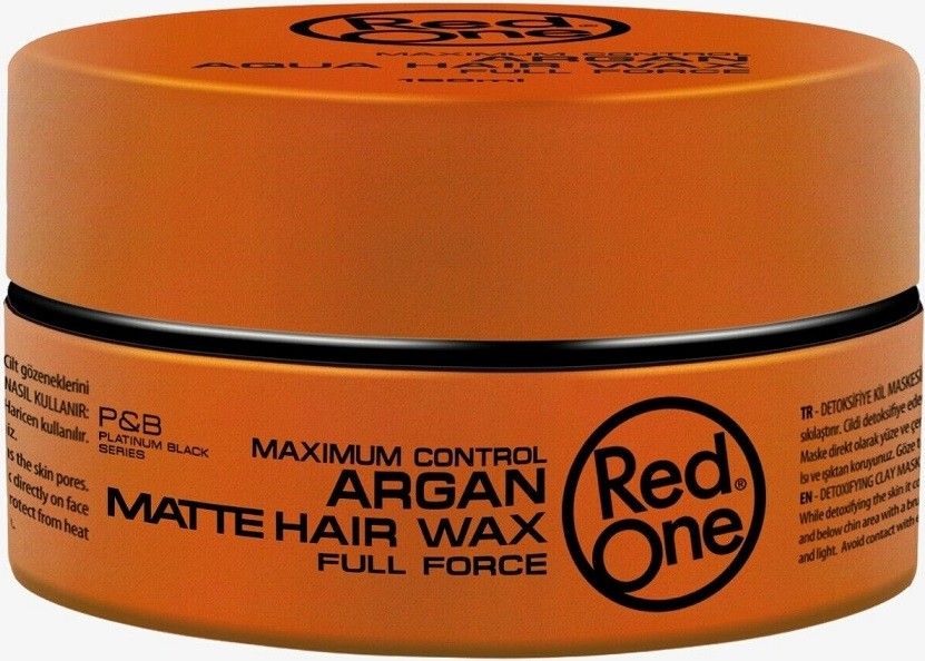 RED ONE HAIR WAX ARGAN MATTE
