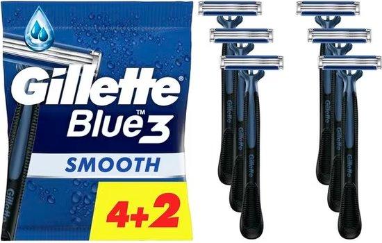 GILLETTE BLUE 3 WEGWERPMESJES SMOOTH