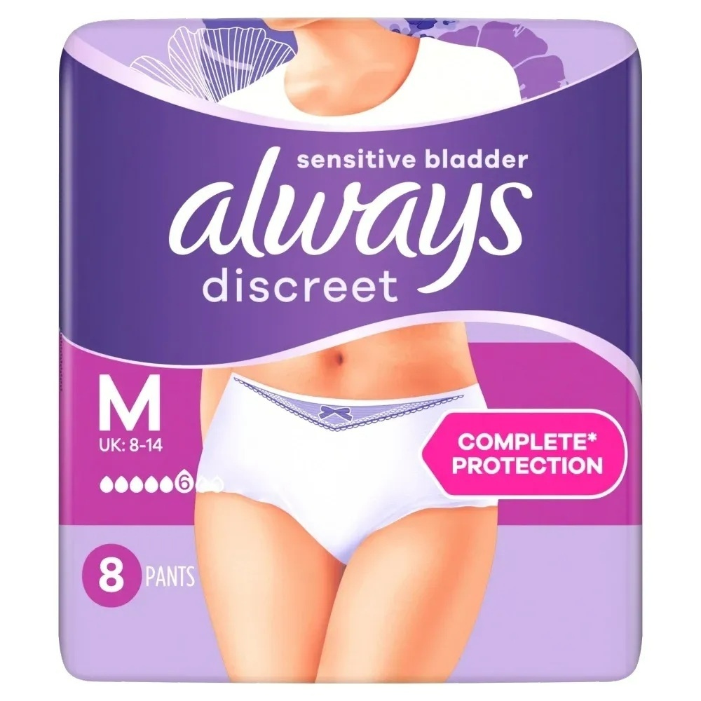 ALWAYS DISCREET PANTS MAXI M INCONTINENCE