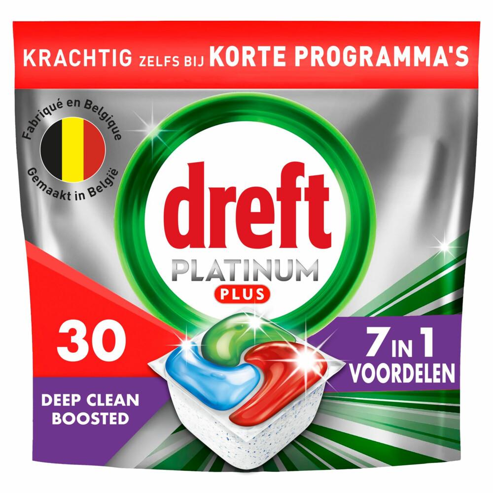 DREFT VAATWASTABLETTEN PLATINUM PLUS ALL IN ONE CLEAN ACTION
