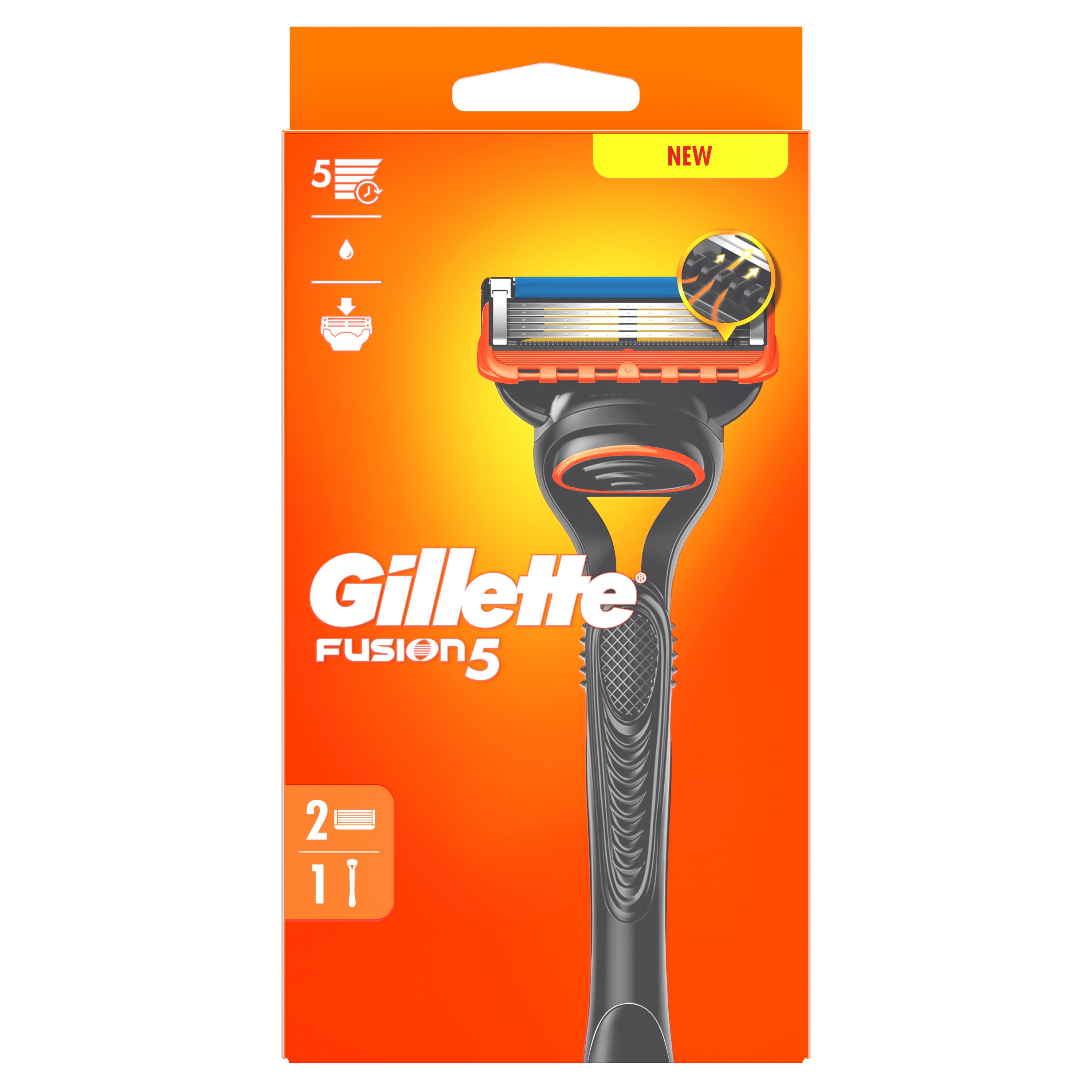 GILLETTE FUSION SCHEERAPPARAAT   2 MESJES