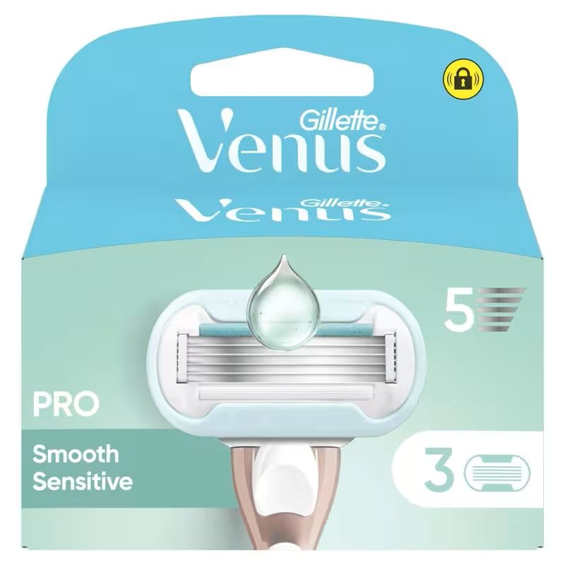 GILLETTE VENUS PRO SMOOTH SENSITIVE NAVULMESJES