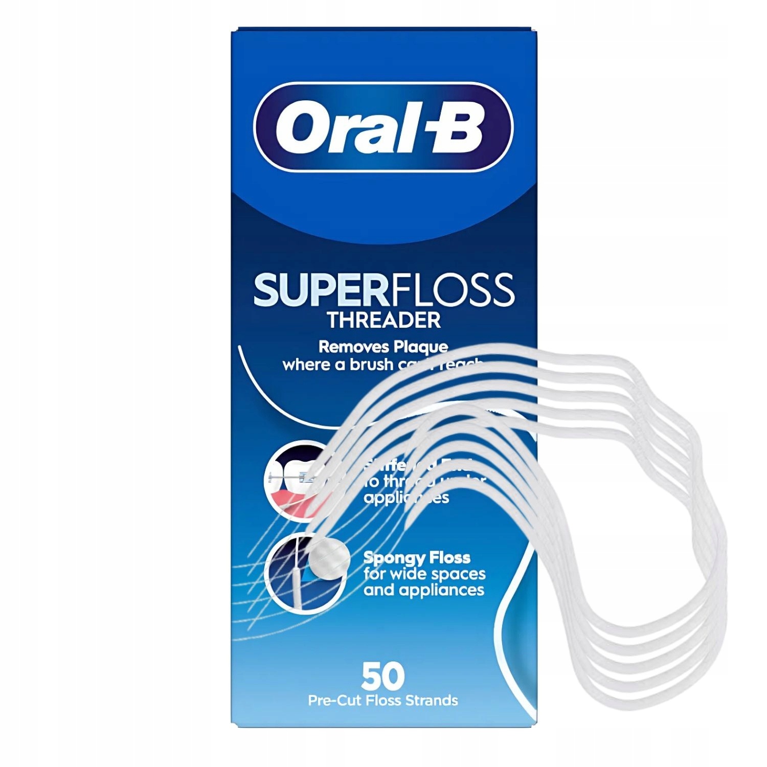 ORAL-B SUPERFLOSS THREADER