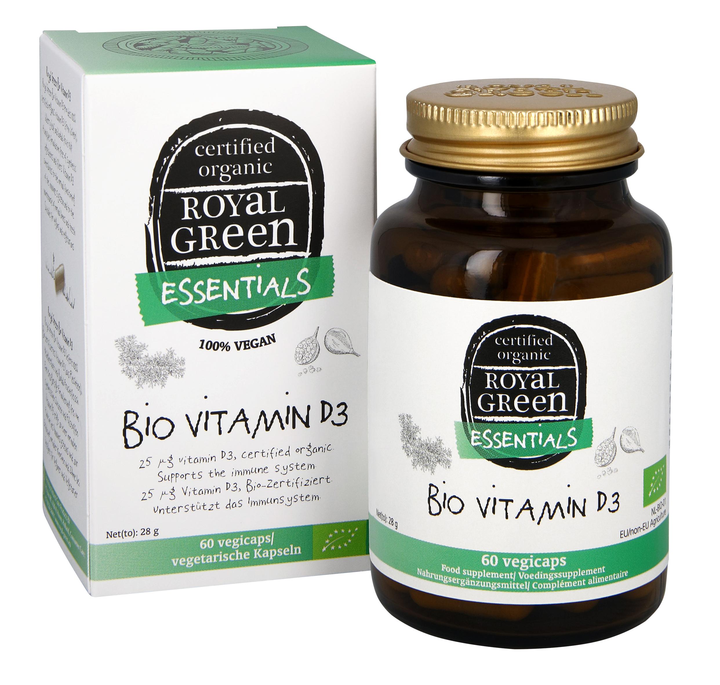 ROYAL GREEN BIO VITAMINE D3 -NL-BIO-01