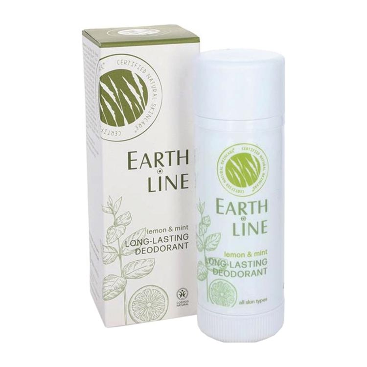 EARTH-LINE DEOROLLER LONG LASTING LEMON   MINT