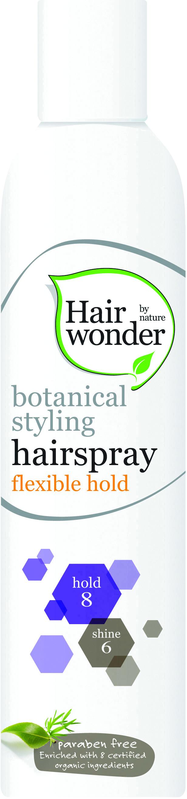 HAIRWONDER BOTANICAL STYLING HAIRSPRAY FLEXIBLE HOLD
