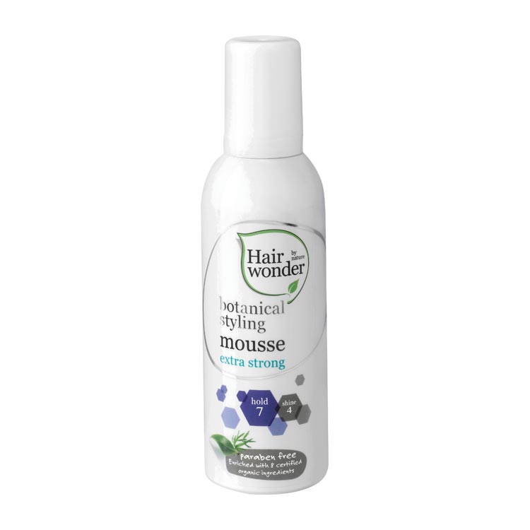 HAIRWONDER BOTANICAL STYLING MOUSSE EXTRA STRONG