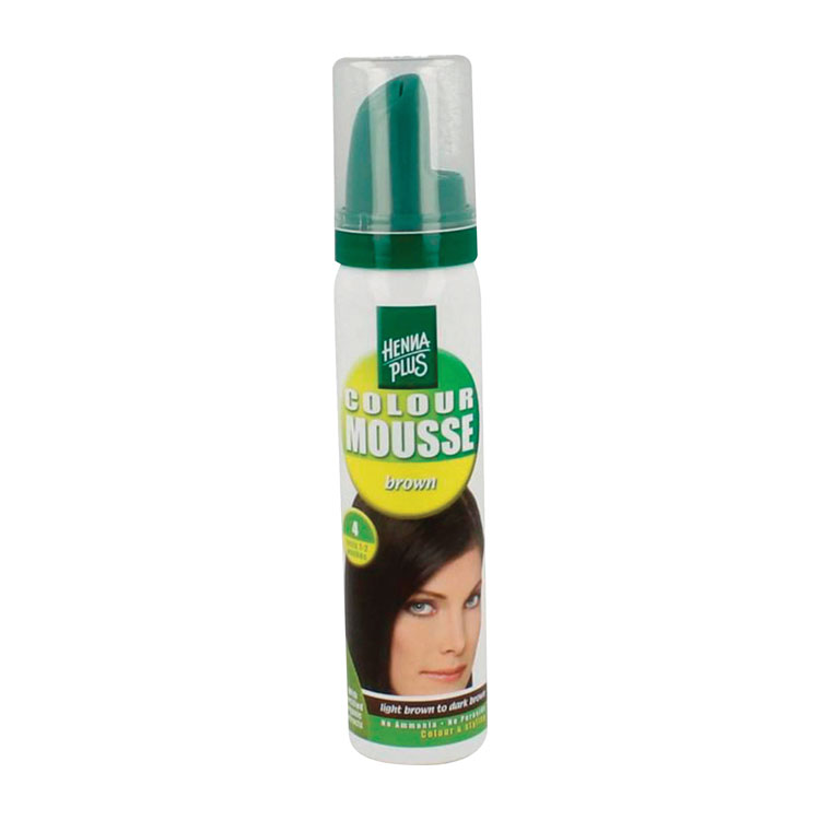 HENNAPLUS COLOUR MOUSSE 4 BROWN