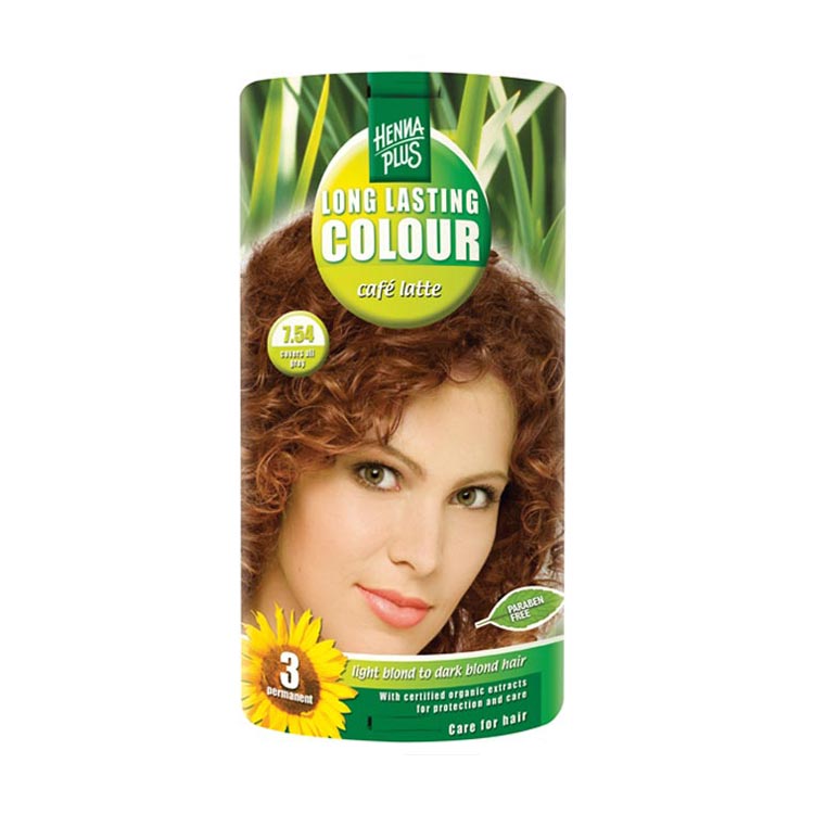 HENNAPLUS LASTING 7.54 CAFE LATTA