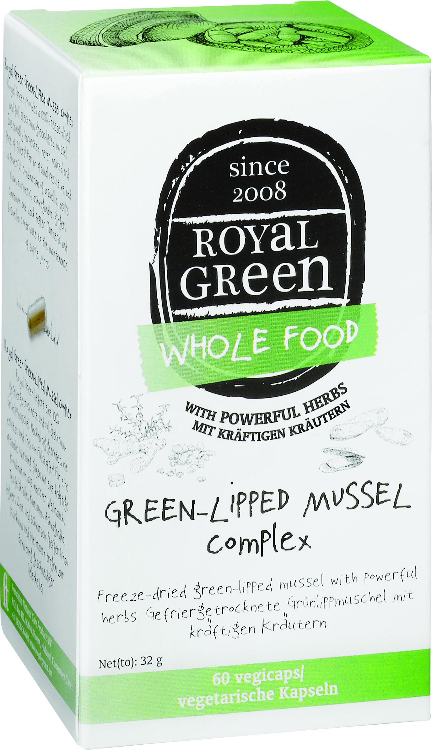 ROYAL GREEN GREEN-LIPPED MUSSEL COMPLEX